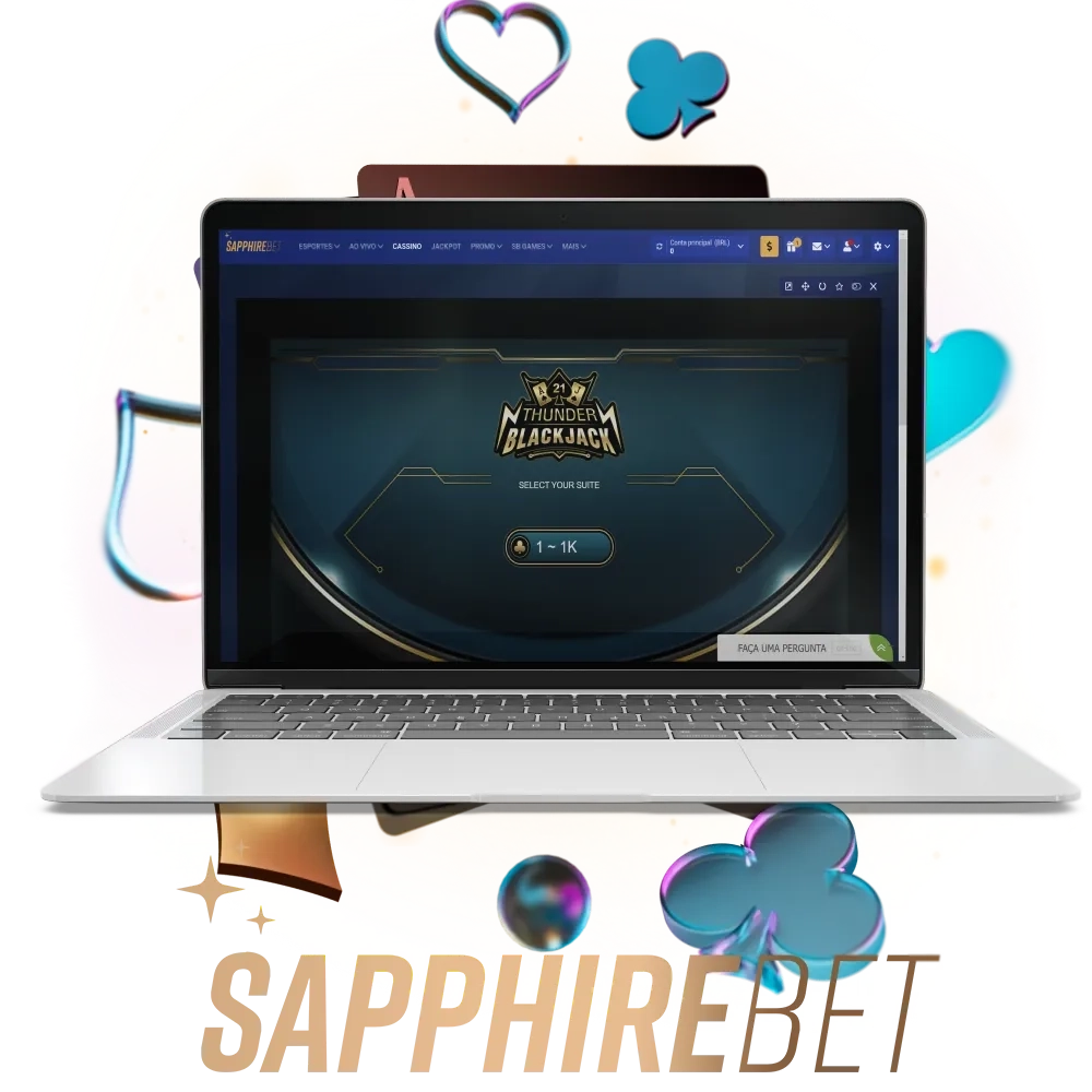 Divirta-se com o jogo de cartas mais popular do mundo no aplicativo ou no site da Sapphirebet a qualquer hora e em qualquer lugar.