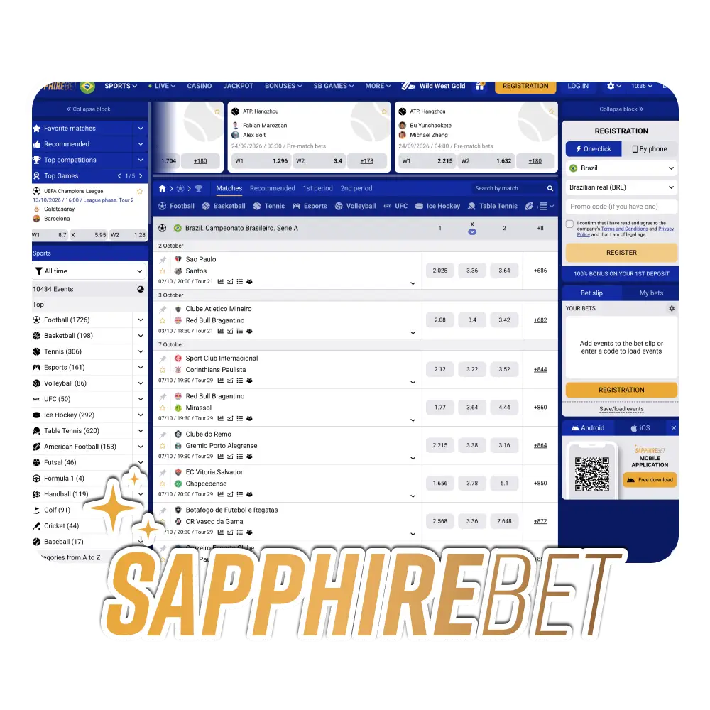 A Sapphirebet é uma empresa de apostas bem-sucedida.